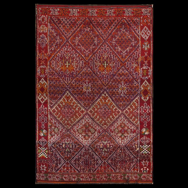 Mid 20th Century Moroccan Carpet 